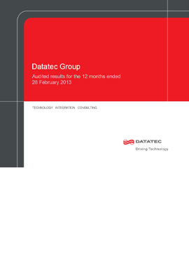 Results cover2013